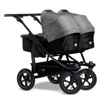 TFK duo2 - Kombi Kinderwagen mit Luft-Rad premium grau