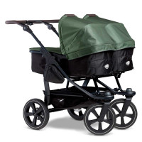 TFK duo2 - Kombi Kinderwagen mit Luftkammer-Rad olive