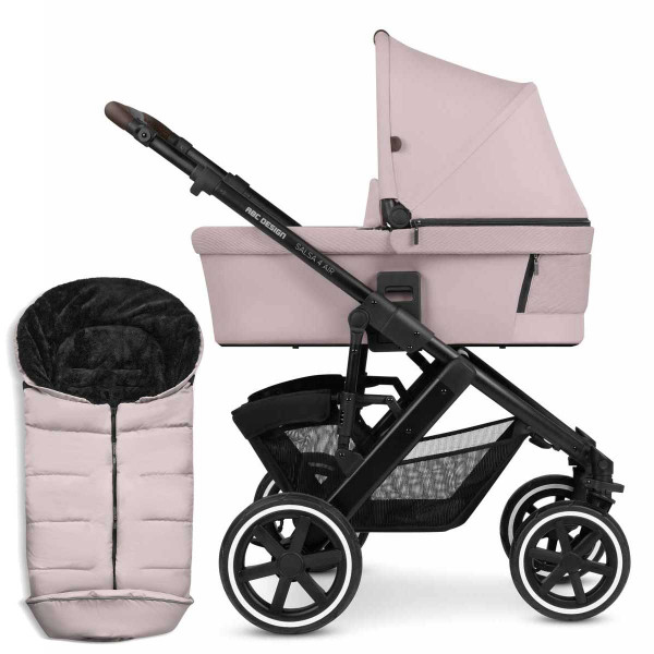 Kidwell Axel Premium 360° drehbarer Kinderwagen mit Becherhalter #pink