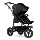 TFK mono 2 - Kombi Kinderwagen mit Luftrad-Set schwarz 2023