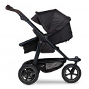 TFK mono 2 - Kombi Kinderwagen mit Luftrad-Set schwarz 2023