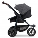 TFK mono 2 - Kombi Kinderwagen mit Luftrad-Set premium anthrazit 2023