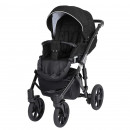 Kunert Kinderwagen Mila Black Frame MI-04 schwarz