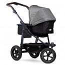 TFK mono 2 Premium Grau Kombi Kinderwagen mit Fusack 2023