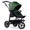 TFK mono 2 olive Luftrad Kinderwagen Set + Cybex Babyschale Cloud T