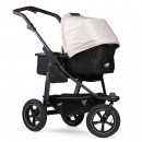 TFK mono 2 sand Luftrad Kinderwagen Set + Cybex Babyschale Cloud T