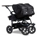 TFK duo2 - Kombi Kinderwagen mit Luft-Rad schwarz