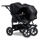 TFK duo2 - Kombi Kinderwagen mit Luft-Rad schwarz