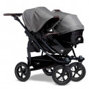 TFK duo2 - Kombi Kinderwagen mit Luft-Rad premium grau