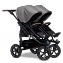 TFK duo2 - Kombi Kinderwagen mit Luft-Rad premium grau