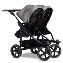 TFK duo2 - Kombi Kinderwagen mit Luftkammer-Rad premium grau