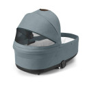 Cybex Balios S Lux Stormy Blue | Rahmen taupe Kombi Kinderwagen 2in1