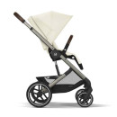 Cybex Balios S Lux Seashell Beige | Rahmen taupe Kombi Kinderwagen 2in1