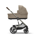 Cybex Balios S Lux Allmond Beige | Kinderwagen Bundle S 3in1 inkl. Babyschale Cloud G