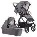 Gesslein FX4 Soft+ Swing 559559 Kinderwagen 2025 mit Panorama Lyx Babywanne